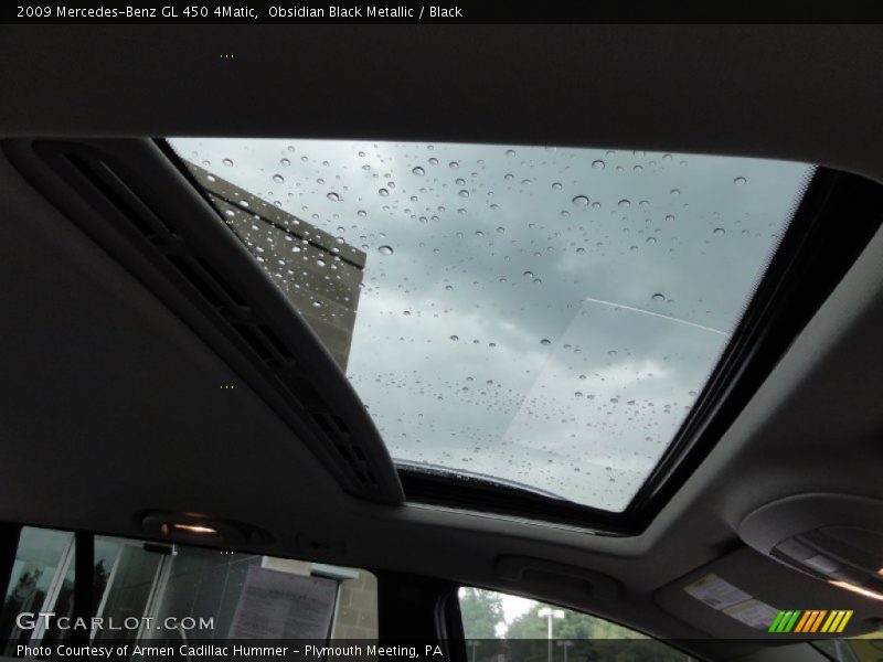 Obsidian Black Metallic / Black 2009 Mercedes-Benz GL 450 4Matic