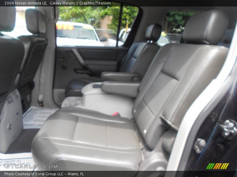 Galaxy Metallic / Graphite/Titanium 2004 Nissan Armada LE