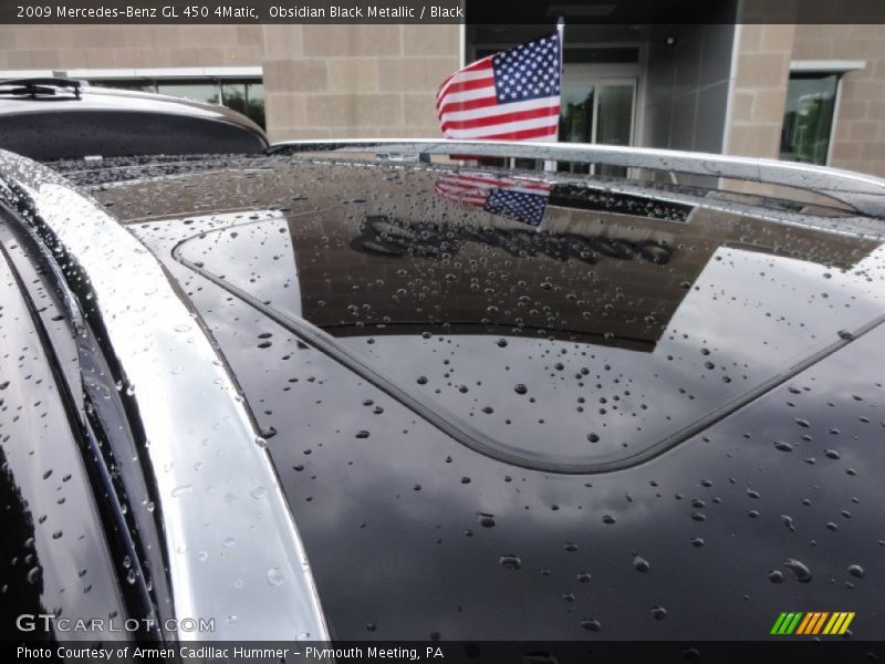 Obsidian Black Metallic / Black 2009 Mercedes-Benz GL 450 4Matic