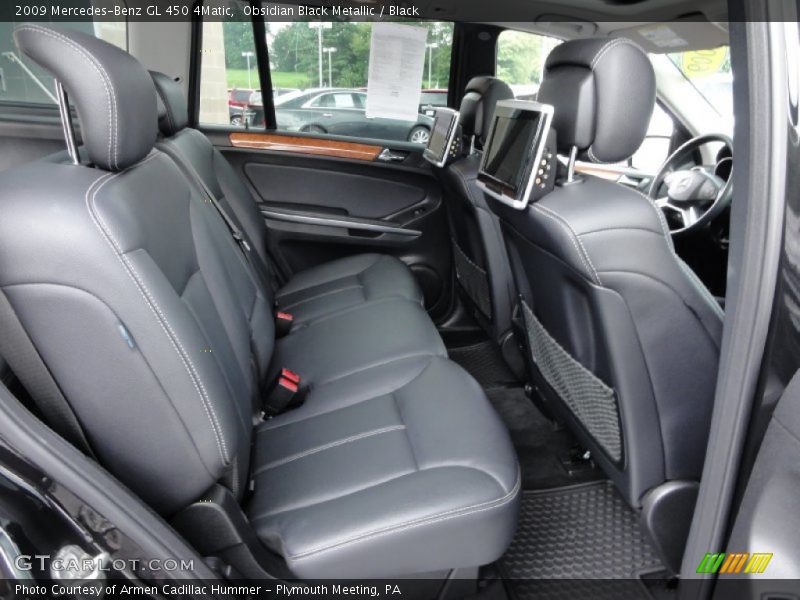 Obsidian Black Metallic / Black 2009 Mercedes-Benz GL 450 4Matic