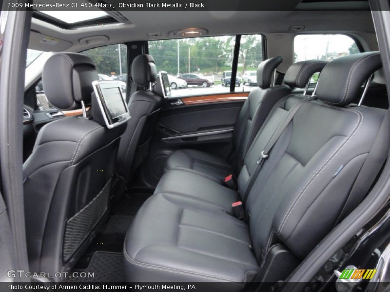 Obsidian Black Metallic / Black 2009 Mercedes-Benz GL 450 4Matic
