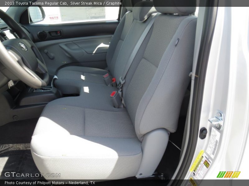 Silver Streak Mica / Graphite 2013 Toyota Tacoma Regular Cab