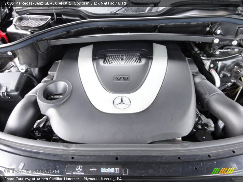 Obsidian Black Metallic / Black 2009 Mercedes-Benz GL 450 4Matic