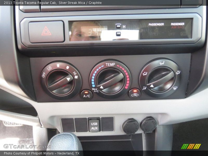 Controls of 2013 Tacoma Regular Cab