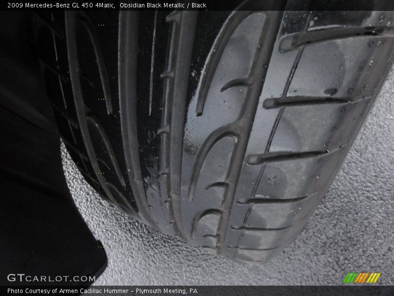 Obsidian Black Metallic / Black 2009 Mercedes-Benz GL 450 4Matic