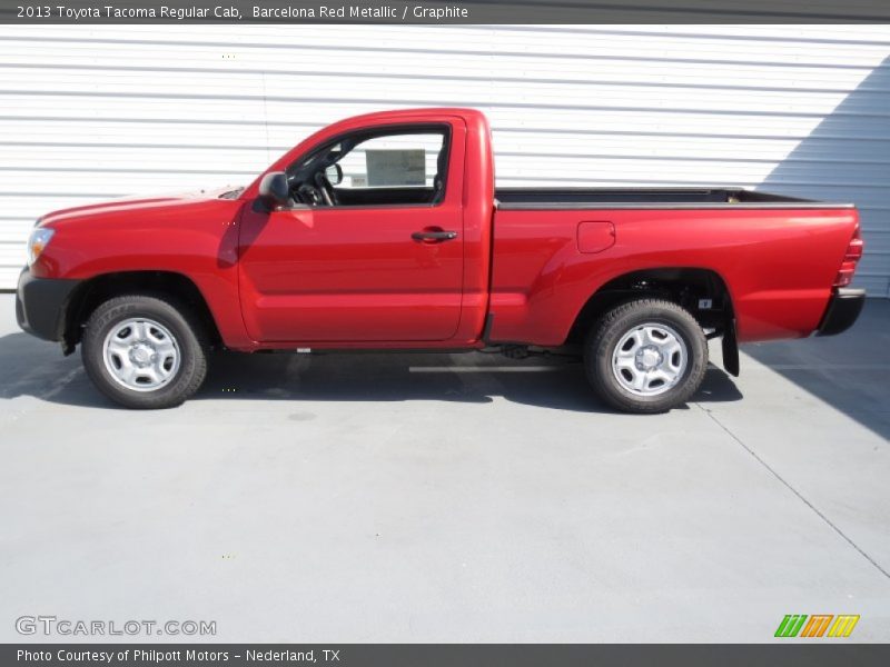  2013 Tacoma Regular Cab Barcelona Red Metallic