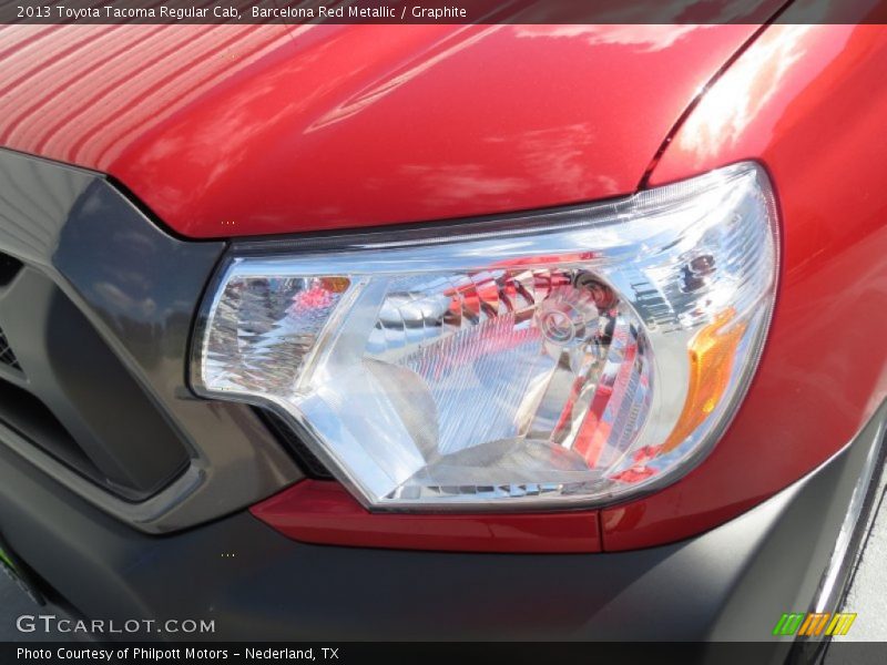 Barcelona Red Metallic / Graphite 2013 Toyota Tacoma Regular Cab