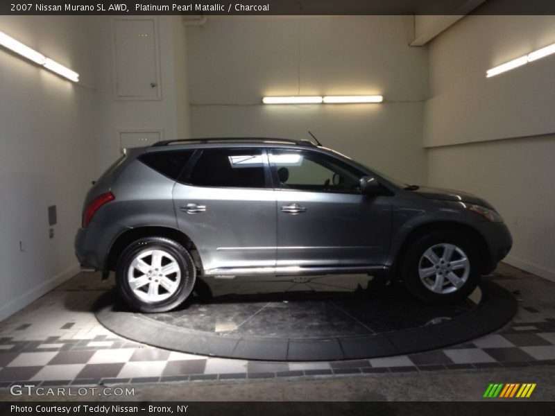Platinum Pearl Matallic / Charcoal 2007 Nissan Murano SL AWD