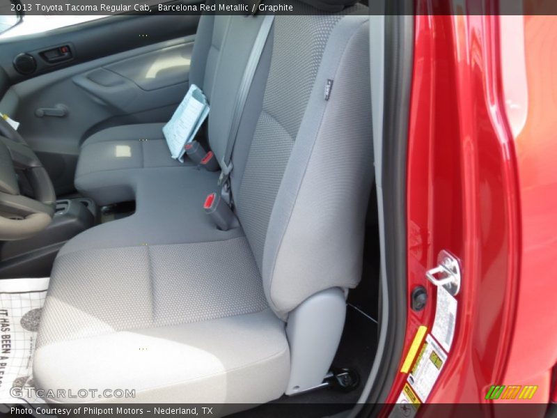 Barcelona Red Metallic / Graphite 2013 Toyota Tacoma Regular Cab