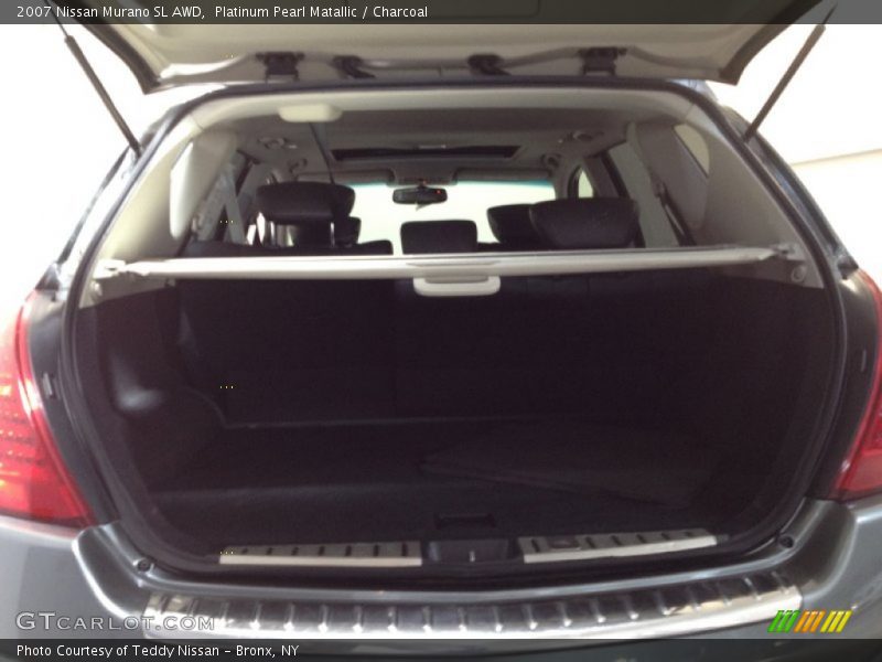 Platinum Pearl Matallic / Charcoal 2007 Nissan Murano SL AWD