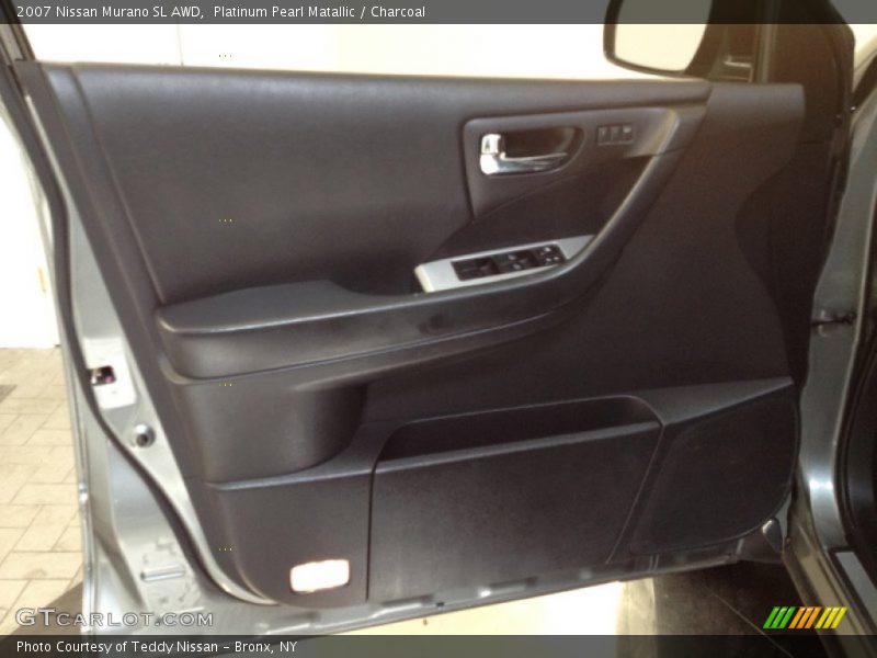 Platinum Pearl Matallic / Charcoal 2007 Nissan Murano SL AWD