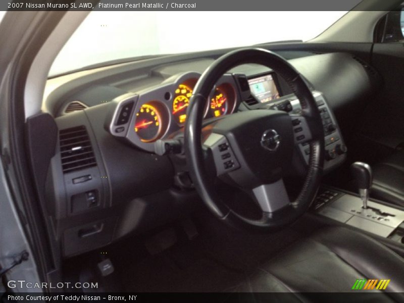Platinum Pearl Matallic / Charcoal 2007 Nissan Murano SL AWD