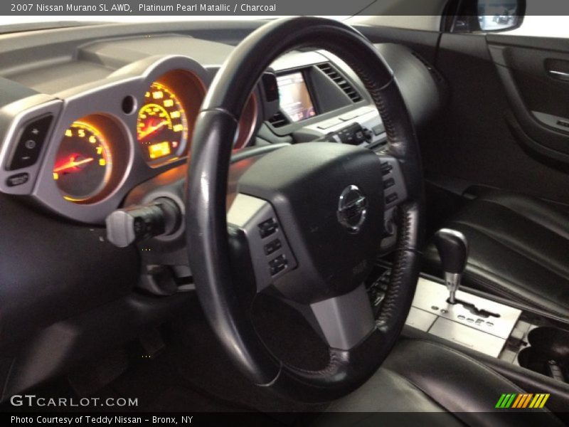 Platinum Pearl Matallic / Charcoal 2007 Nissan Murano SL AWD