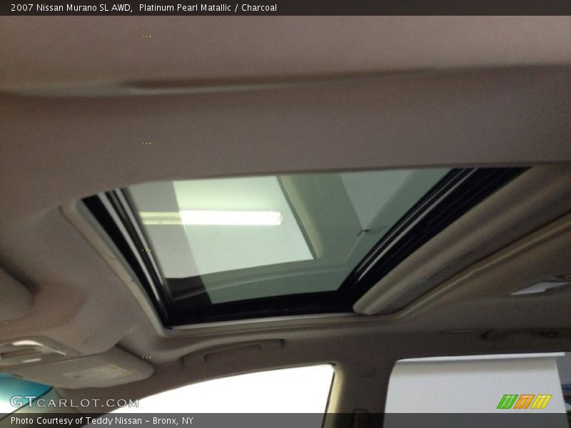 Platinum Pearl Matallic / Charcoal 2007 Nissan Murano SL AWD