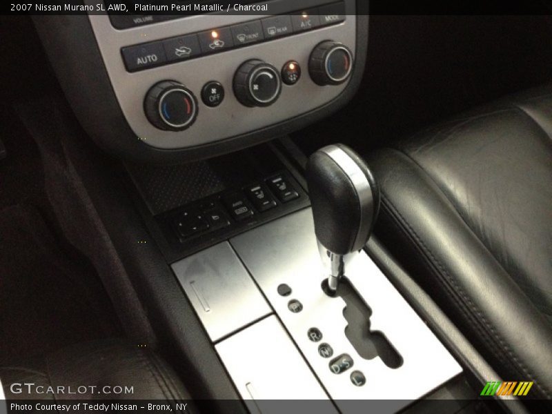Platinum Pearl Matallic / Charcoal 2007 Nissan Murano SL AWD