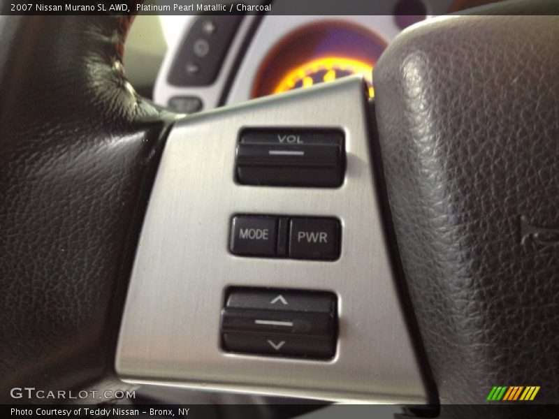 Platinum Pearl Matallic / Charcoal 2007 Nissan Murano SL AWD