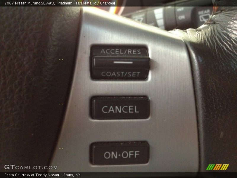 Platinum Pearl Matallic / Charcoal 2007 Nissan Murano SL AWD