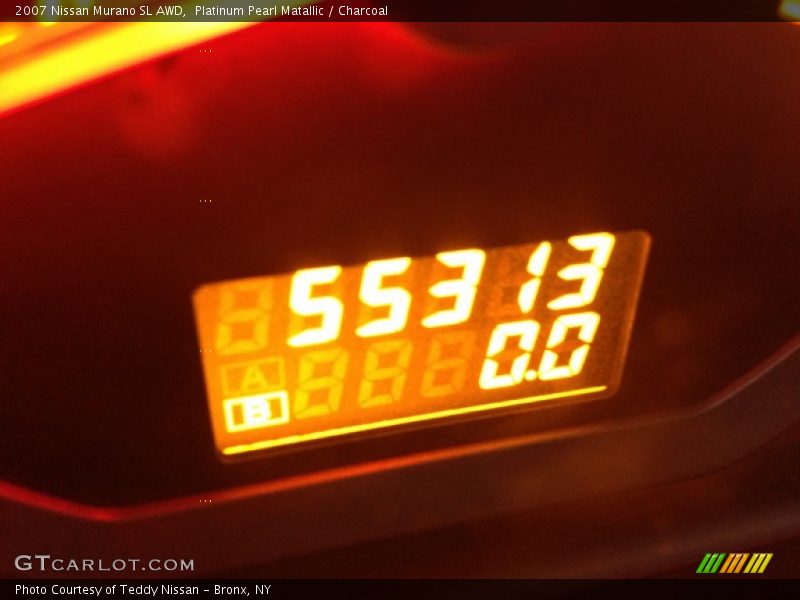 Platinum Pearl Matallic / Charcoal 2007 Nissan Murano SL AWD