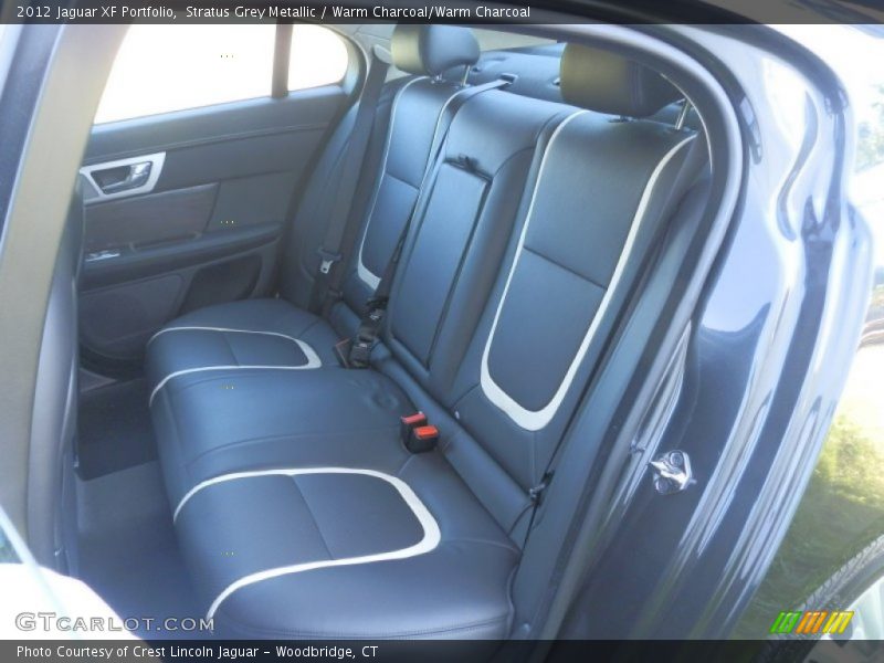 Rear Seat of 2012 XF Portfolio
