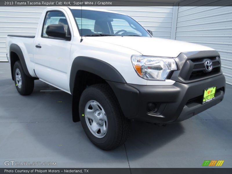 Front 3/4 View of 2013 Tacoma Regular Cab 4x4