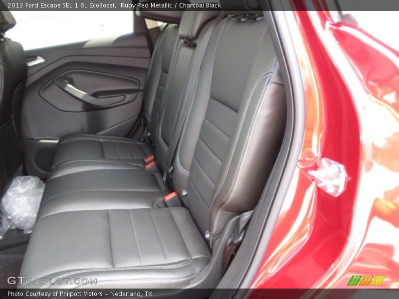 Ruby Red Metallic / Charcoal Black 2013 Ford Escape SEL 1.6L EcoBoost