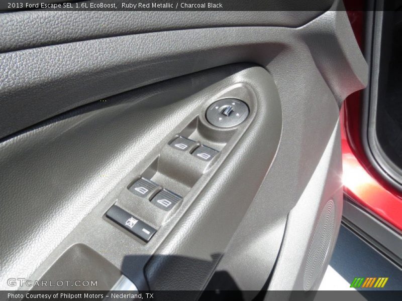 Ruby Red Metallic / Charcoal Black 2013 Ford Escape SEL 1.6L EcoBoost