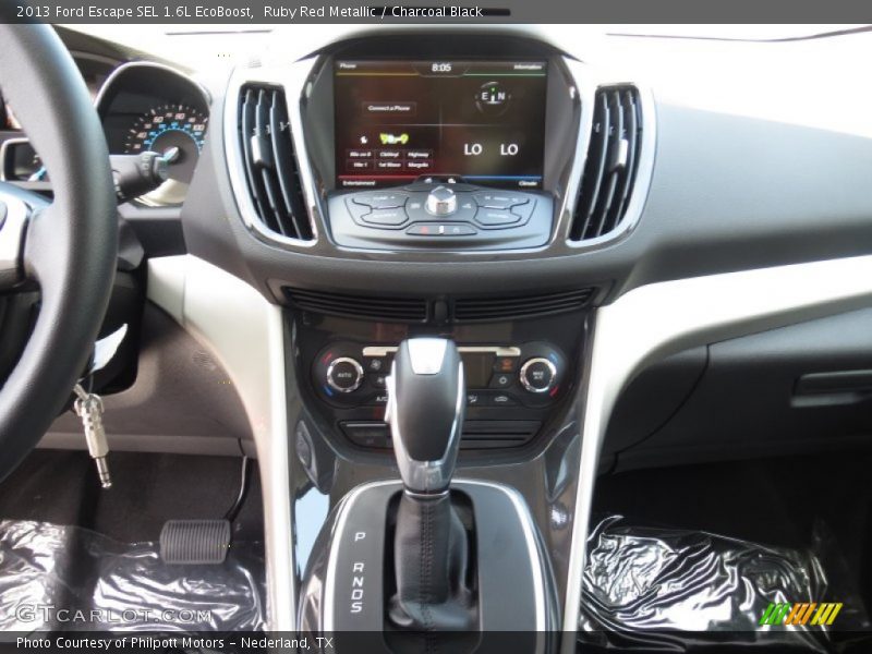 Ruby Red Metallic / Charcoal Black 2013 Ford Escape SEL 1.6L EcoBoost