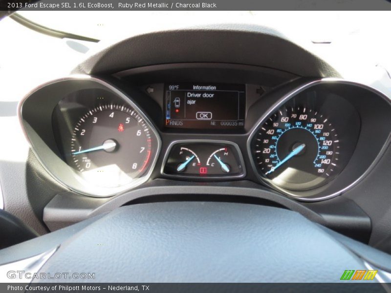  2013 Escape SEL 1.6L EcoBoost SEL 1.6L EcoBoost Gauges