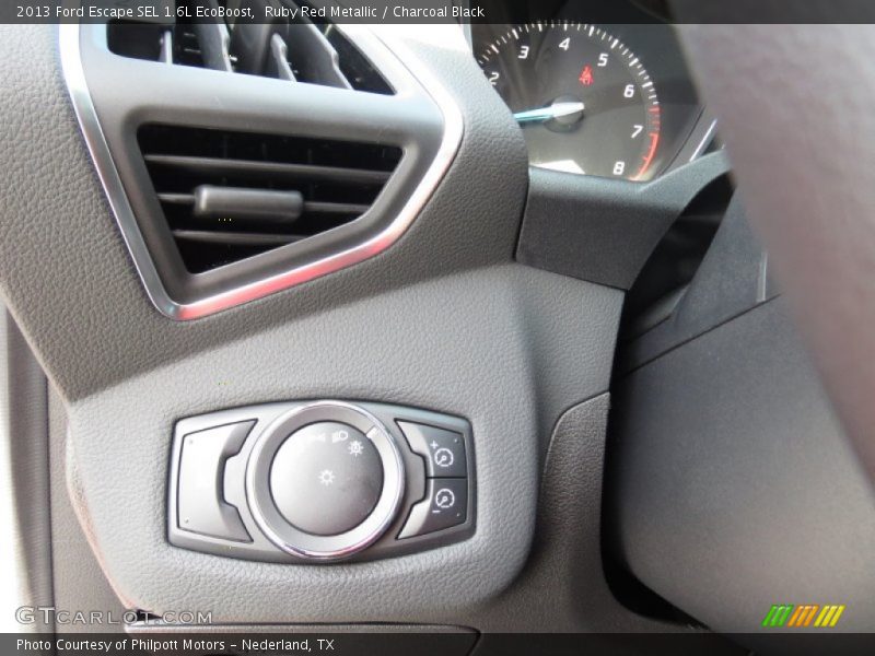 Ruby Red Metallic / Charcoal Black 2013 Ford Escape SEL 1.6L EcoBoost