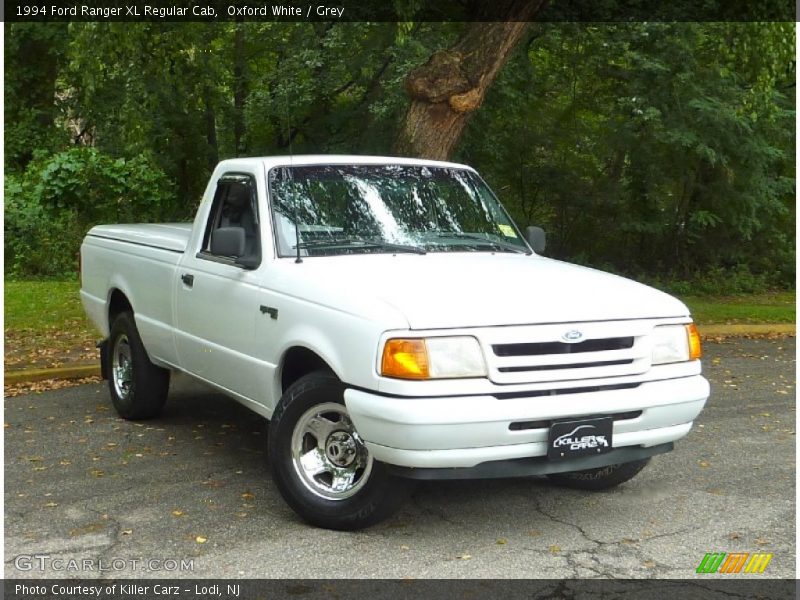 Oxford White / Grey 1994 Ford Ranger XL Regular Cab