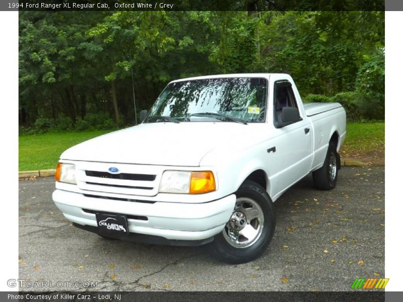Oxford White / Grey 1994 Ford Ranger XL Regular Cab