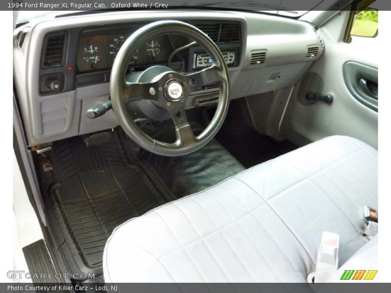 Grey Interior - 1994 Ranger XL Regular Cab 