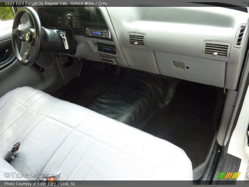 Oxford White / Grey 1994 Ford Ranger XL Regular Cab