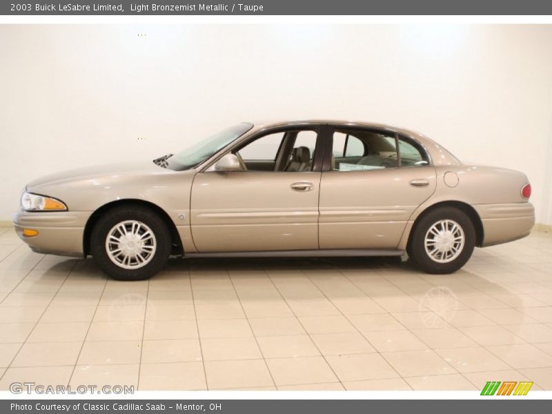 Light Bronzemist Metallic / Taupe 2003 Buick LeSabre Limited