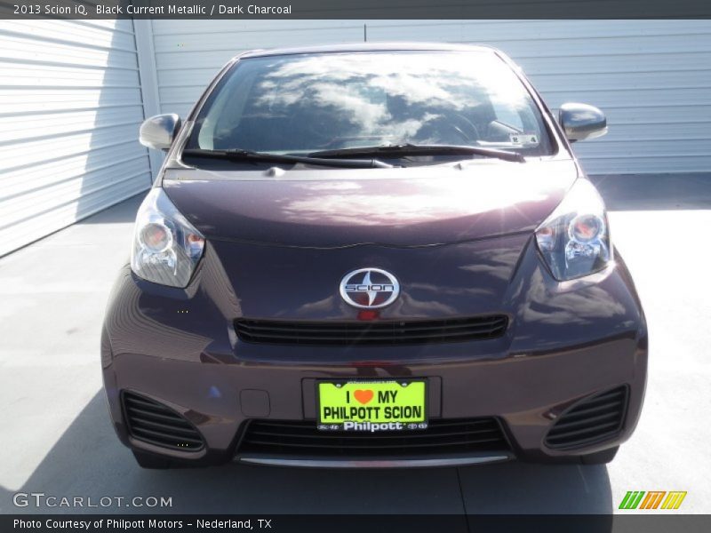 Black Current Metallic / Dark Charcoal 2013 Scion iQ