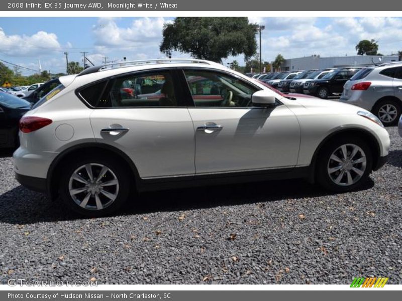 Moonlight White / Wheat 2008 Infiniti EX 35 Journey AWD