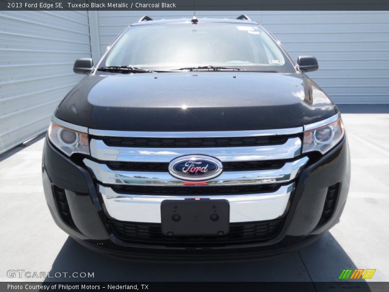 Tuxedo Black Metallic / Charcoal Black 2013 Ford Edge SE
