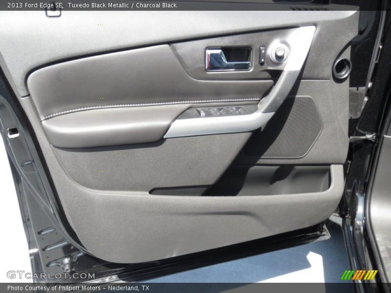 Tuxedo Black Metallic / Charcoal Black 2013 Ford Edge SE