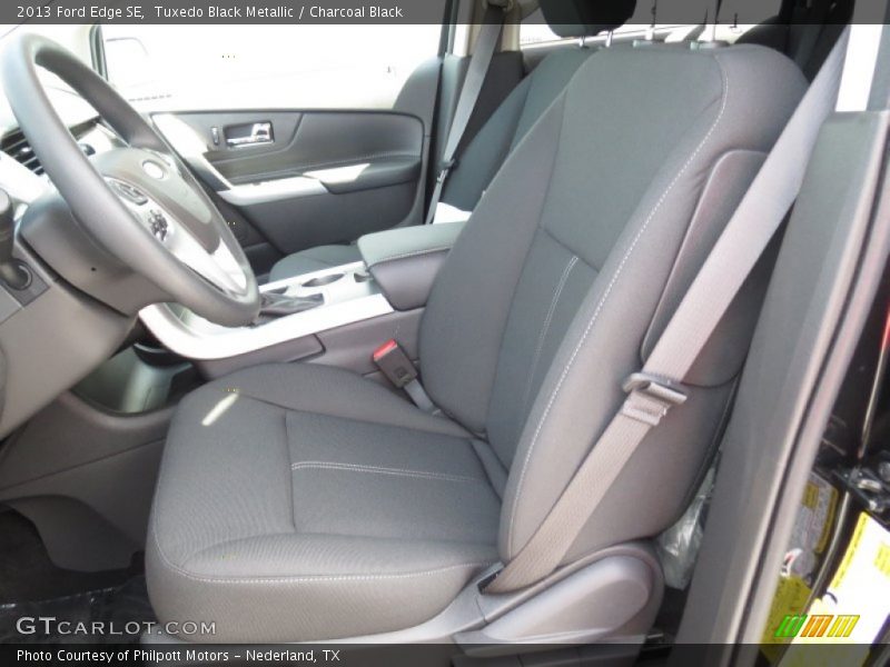 Tuxedo Black Metallic / Charcoal Black 2013 Ford Edge SE