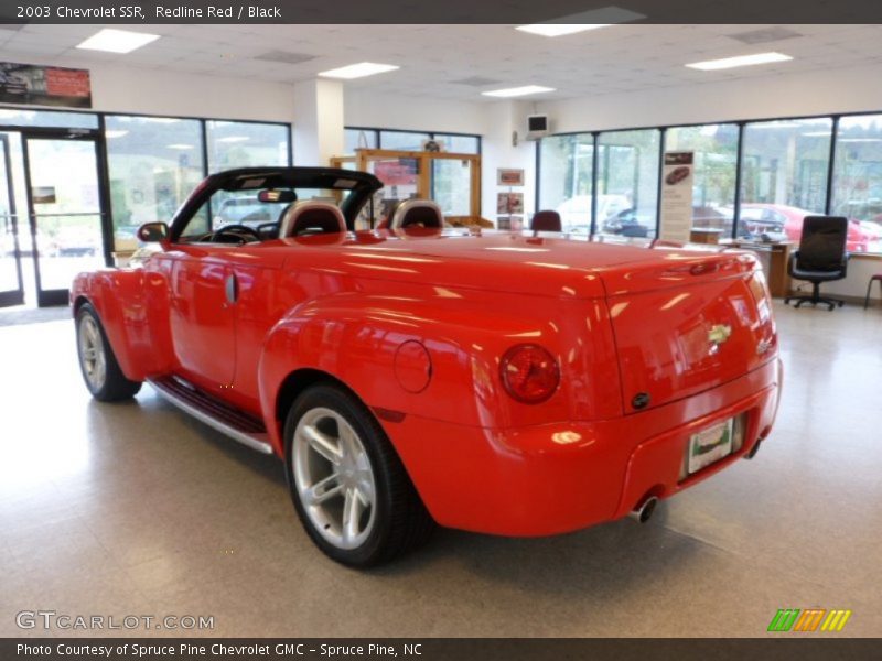 Redline Red / Black 2003 Chevrolet SSR