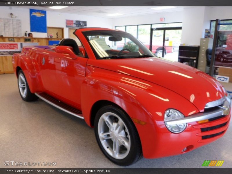 Redline Red / Black 2003 Chevrolet SSR