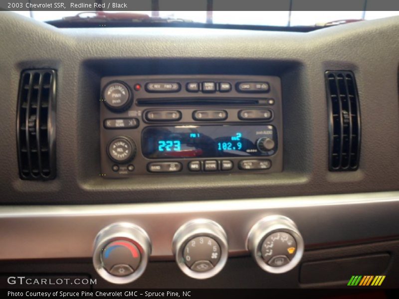 Controls of 2003 SSR 