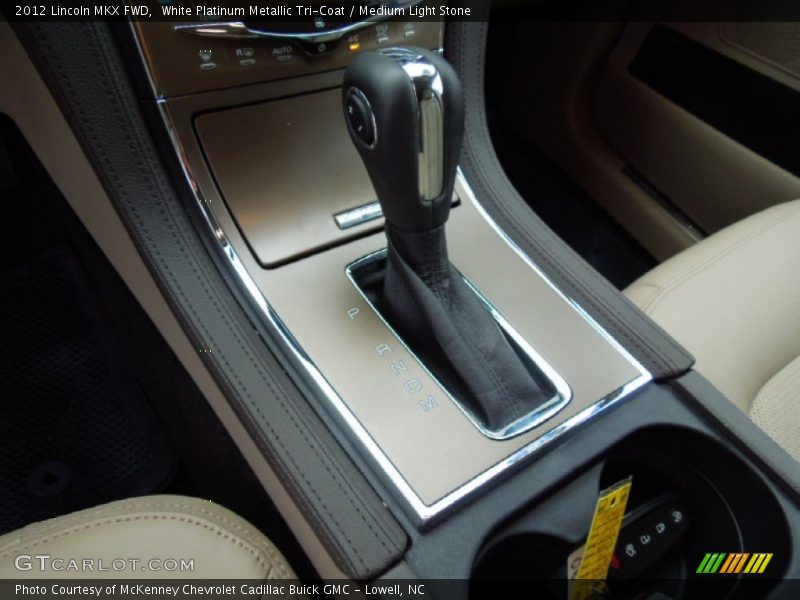 White Platinum Metallic Tri-Coat / Medium Light Stone 2012 Lincoln MKX FWD