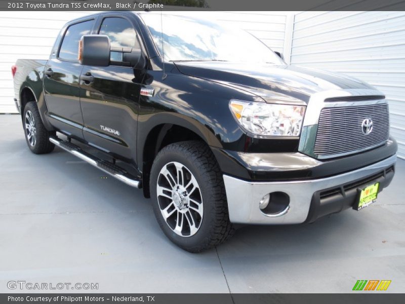 Black / Graphite 2012 Toyota Tundra TSS CrewMax