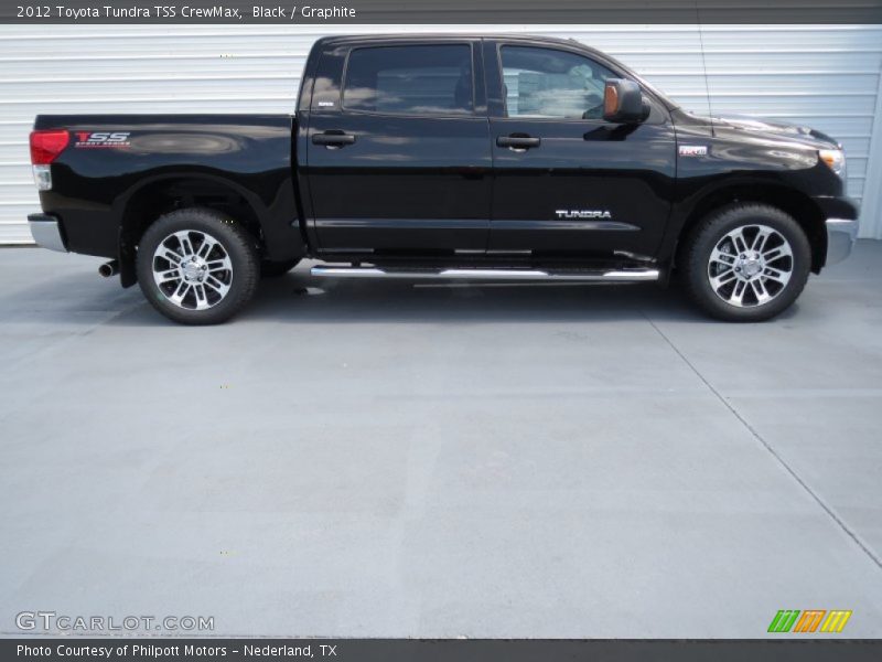 Black / Graphite 2012 Toyota Tundra TSS CrewMax