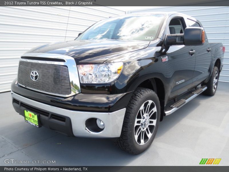 Black / Graphite 2012 Toyota Tundra TSS CrewMax