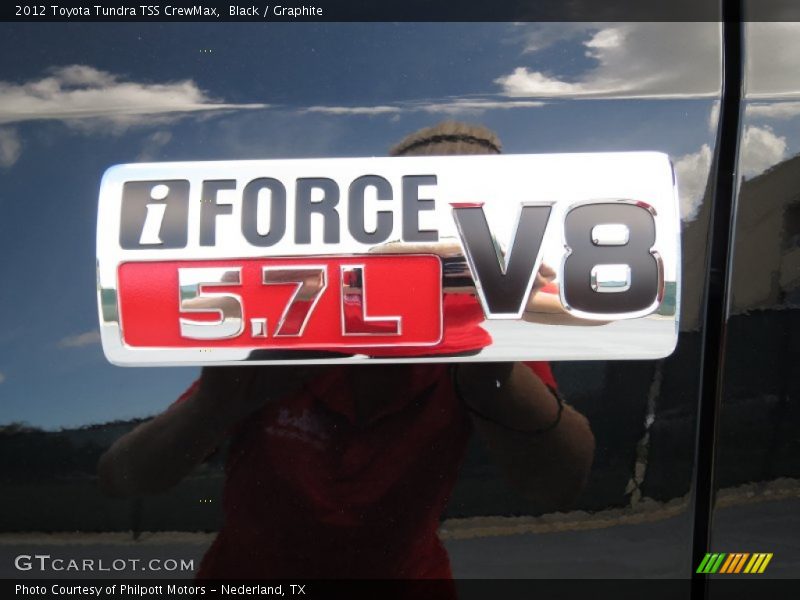 Black / Graphite 2012 Toyota Tundra TSS CrewMax