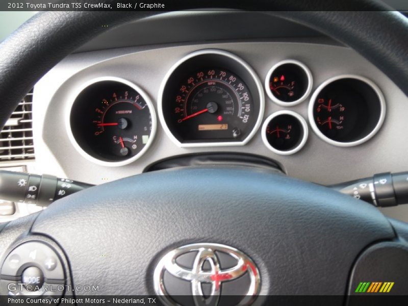 Black / Graphite 2012 Toyota Tundra TSS CrewMax