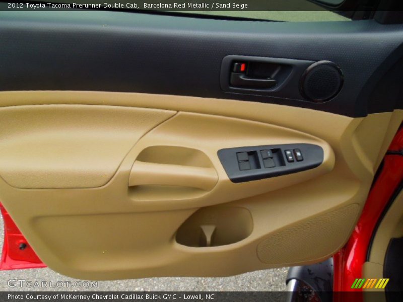 Barcelona Red Metallic / Sand Beige 2012 Toyota Tacoma Prerunner Double Cab