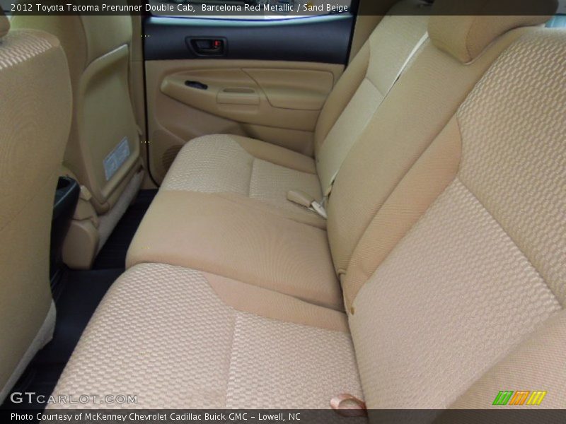Barcelona Red Metallic / Sand Beige 2012 Toyota Tacoma Prerunner Double Cab